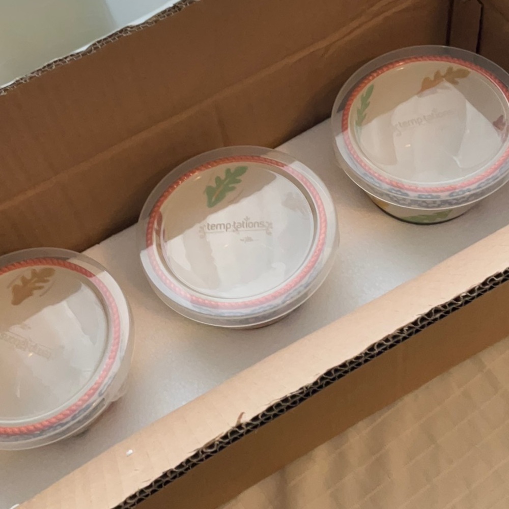 Leaf Pattern Serving Set - Picture 10 of 11